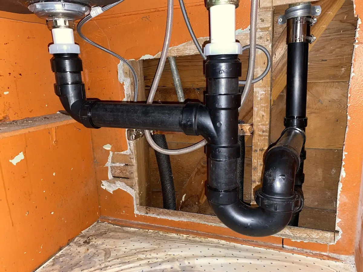 Professional Pipe Bursting equipment and tools on the job in Horseshoe Bay